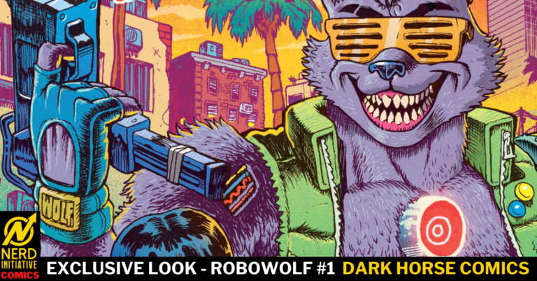 EXCLUSIVE LOOK – ROBOWOLF #1 (DARK HORSE COMICS)