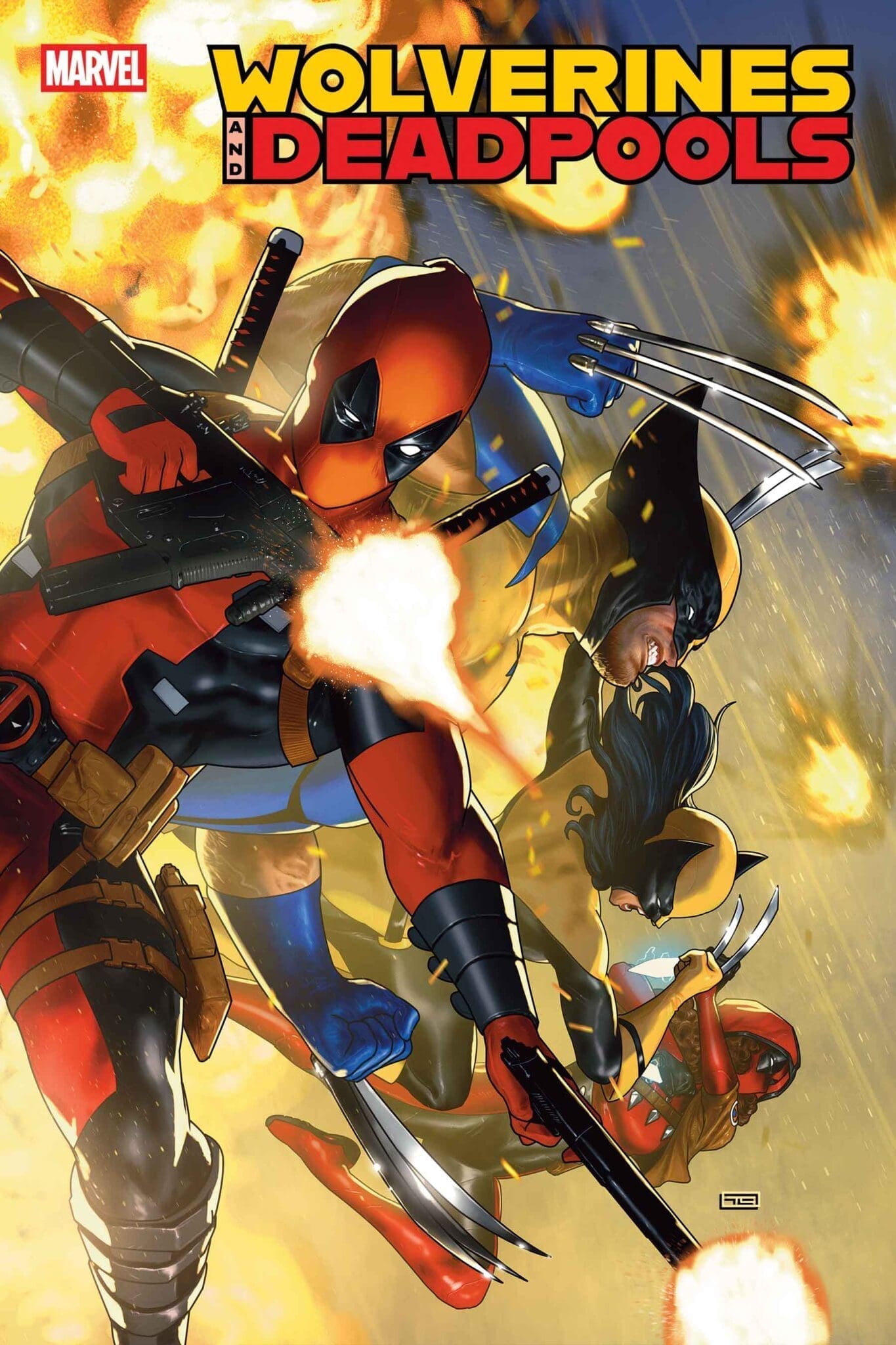FIRST LOOK AT WOLVERINES & DEADPOOLS - NERD INITIATIVE