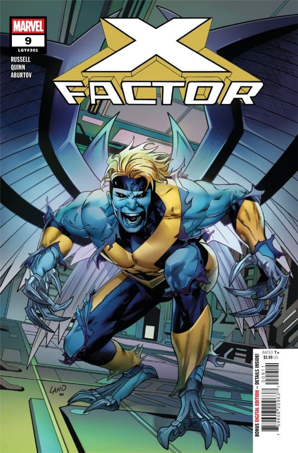 X-Factor #9 Cover. Image by Marvel Comics.