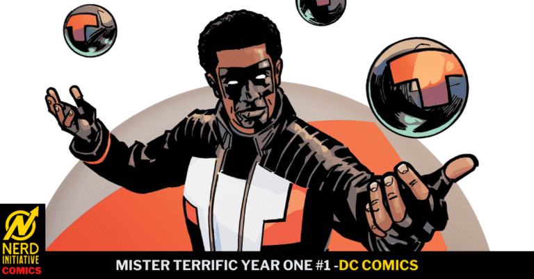 Mr. Terrific Year One #1: You Can’t Outsmart Grief