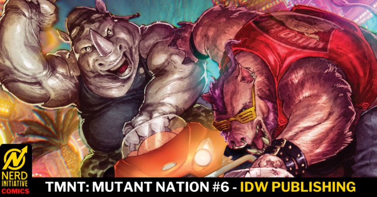 TMNT: Mutant Nation #6 High Speed Chases and New Faces