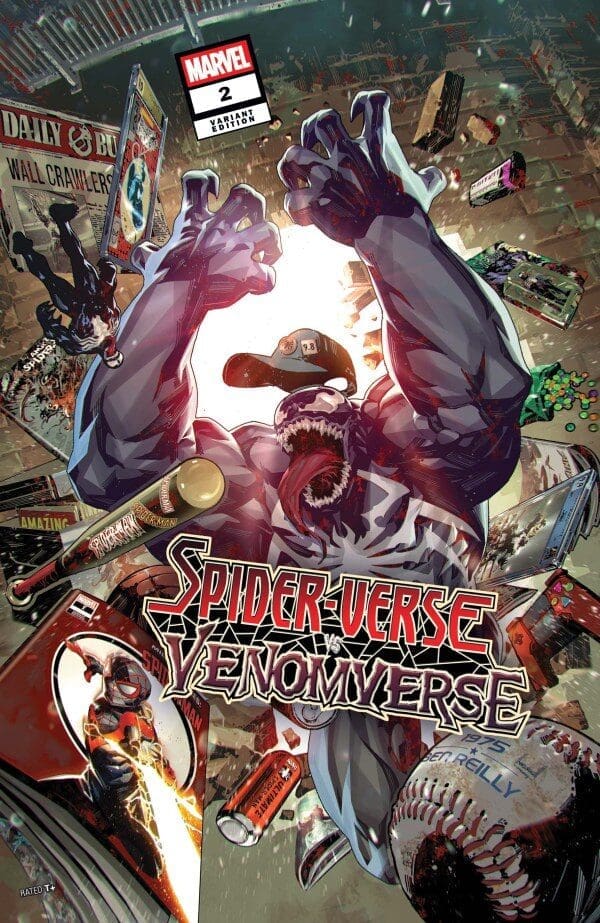 Spiderverse vs Venomverse #2 1:25 Variant cover by Kael Ngu