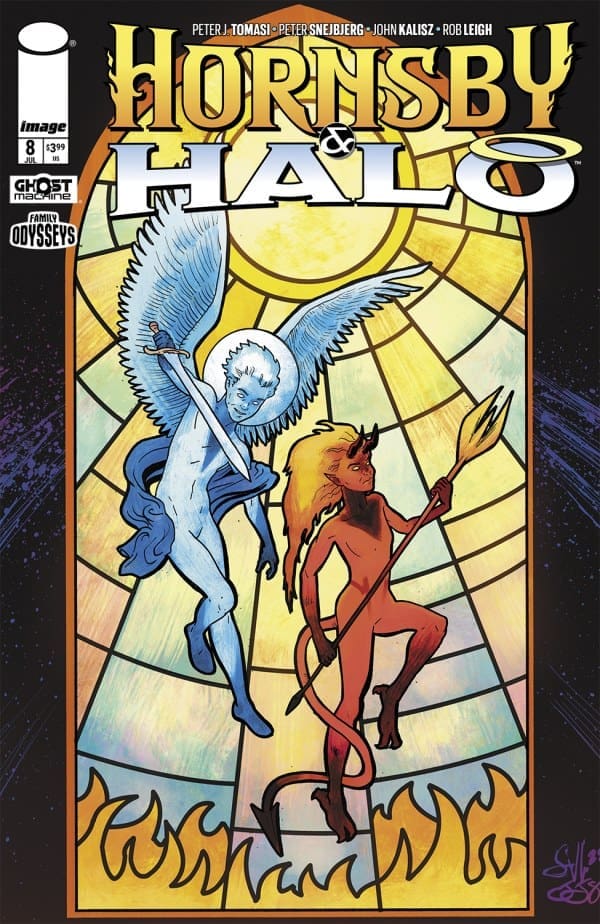 Hornsby & Halo #8 Variant Cover. Image by Ghost Machine at Image Comics.