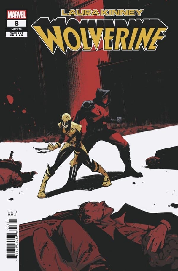 Laura Kinney: WOLVERINE #8 Variant Cover. Image by Marvel Comics.