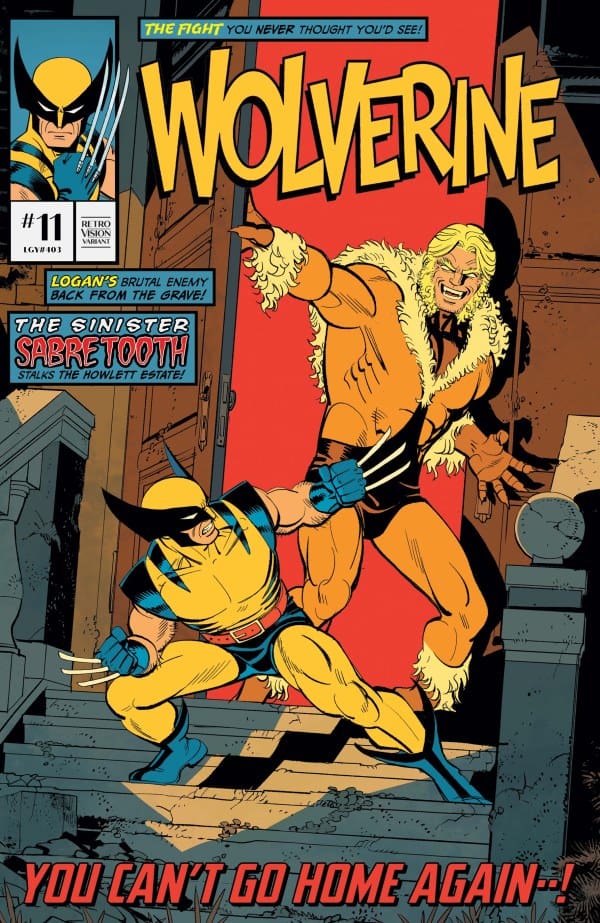WOLVERINE #11 Variant Cover. Image by Marvel Comics. 