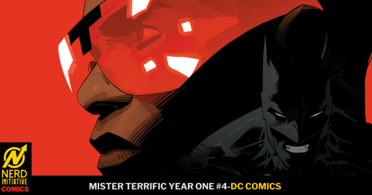 MR. TERRIFIC YEAR ONE #4: What Happens in Gotham