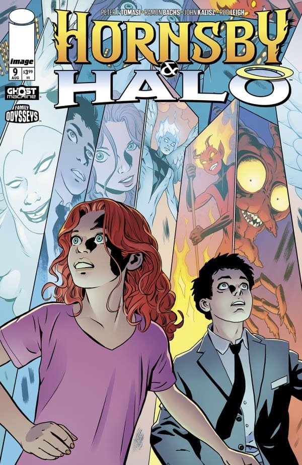 Hornsby & Halo #9 Cover. Image by Ghost Machine at Image Comics.
