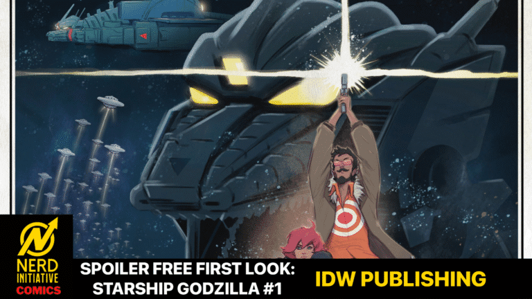 SPOILER FREE First Look: Starship Godzilla #1