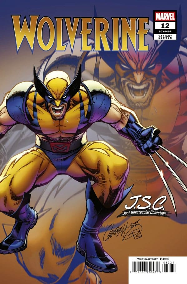 Wolverine #12 Variant Cover. Image by Marvel Comics.