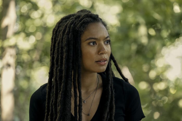 Jaz Sinclair (Marie Moreau). Photo Credit: Brooke Palmer/Prime Video Copyright: Amazon Studios