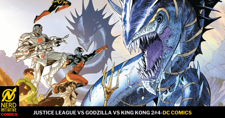 JUSTICE LEAGUE VS GODZILLA VS KONG 2 #4: A Super Sized Issue!
