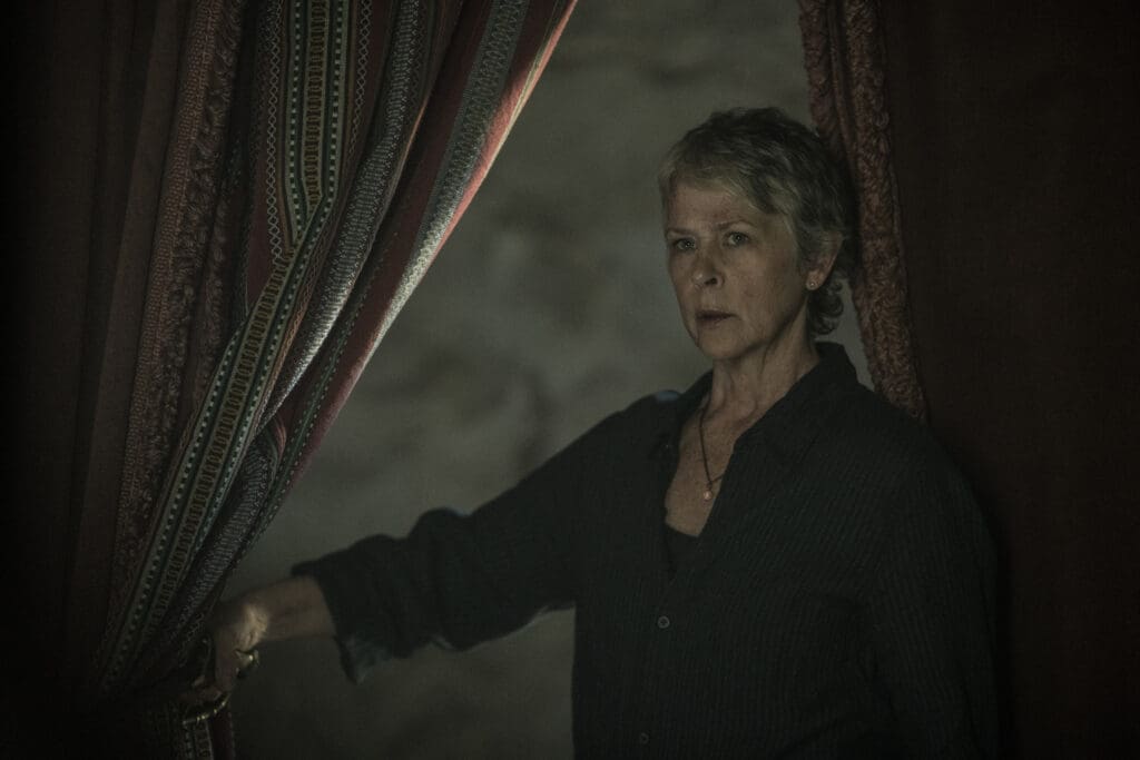 Melissa McBride as Carol Peletier - The Walking Dead: Daryl Dixon _ Season 3, Episode 3 - Photo Credit: Manuel Fernandez-Valdes/AMC.