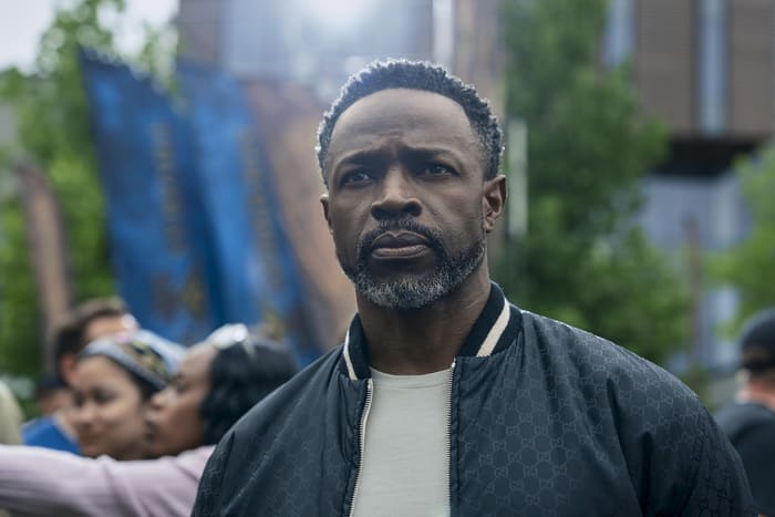 Sean Patrick Thomas (Polarity) in GEN V Season 2. Image courtesy of Amazon MGM Studios. Photo Credit: Jasper Savage/Prime.