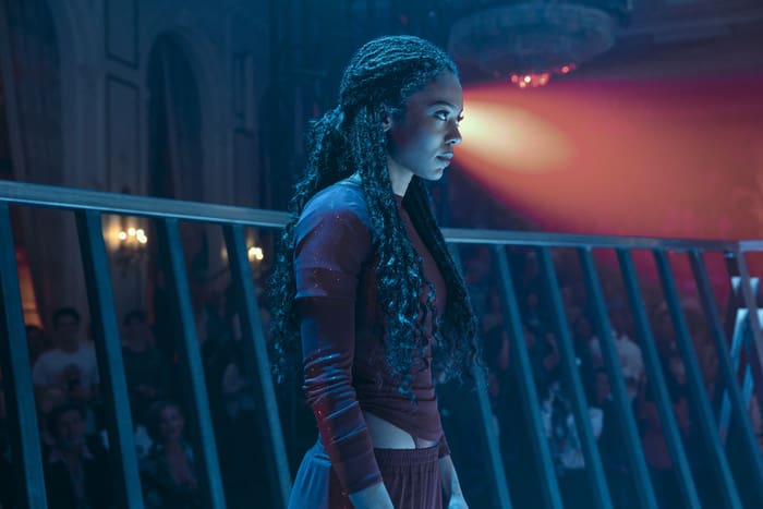 Gen V Season 2 Episode 4 "Bags" Photo Credit: Jasper Savage/Prime Copyright: Amazon MGM Studios Description: Jaz Sinclair (Marie Moreau).