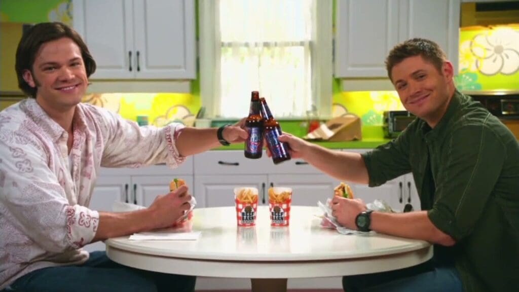 Image from Supernatural season 5, episode 8, Changing Channels. Image by Warner Bros. Entertainment Inc., and the CW.