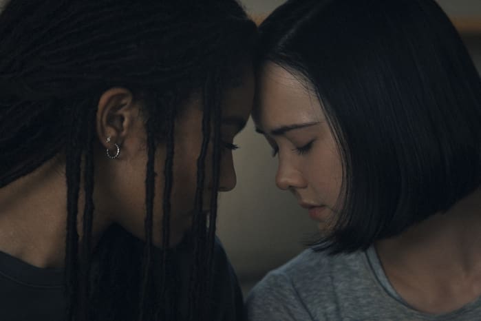 Jaz Sinclair (Marie Moreau), London Thor (Jordan Li) in GEN V Season 2 Photo Credit: Courtesy of Prime Copyright: © Amazon Content Services LLC