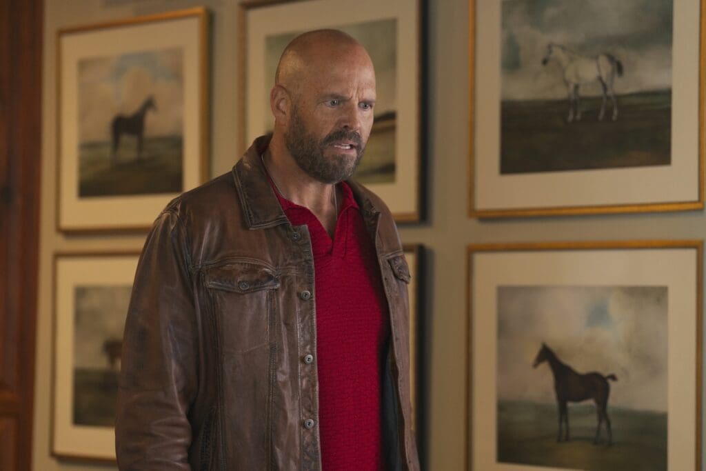 David Denman PEACEMAKER Season 2 Episode 7 Photograph by Jessica Miglio/HBO Max