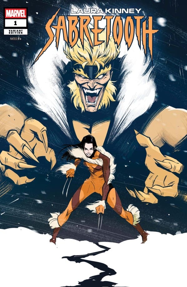 Laura Kinney: Sabretooth #1 Variant Cover. Image by Marvel Comics.