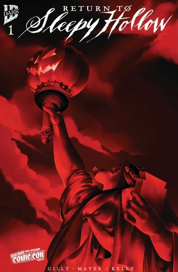 Return to Sleepy Hollow #1 New York Comic Con Variant Cover. Image by IDW Publishing. 