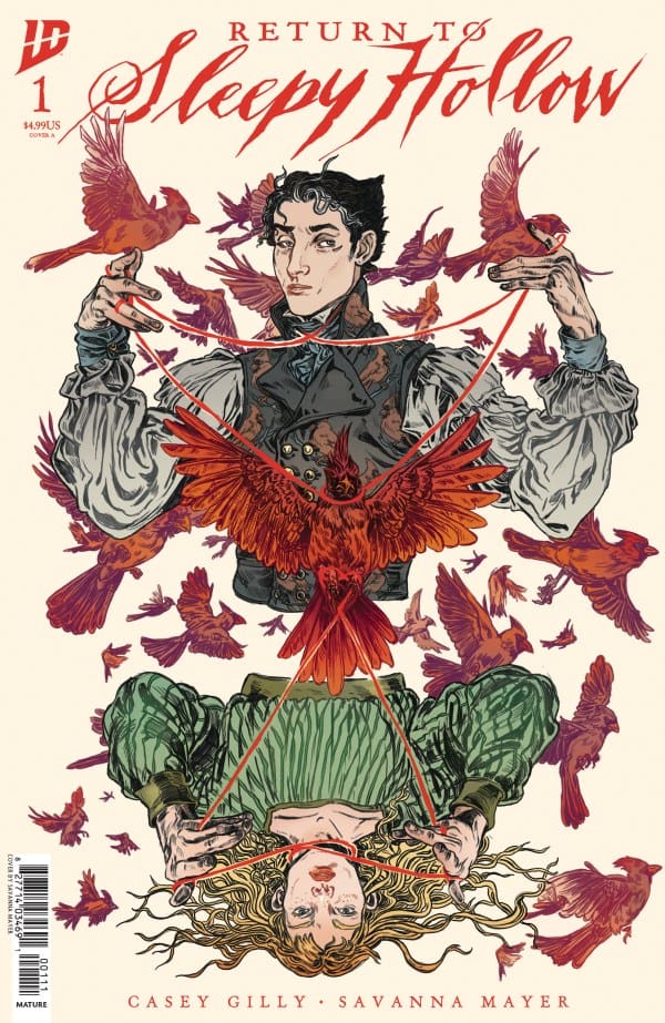 Return to Sleep Hollow #1 Cover. Image by IDW Publishing. Artist: Savanna Mayer.