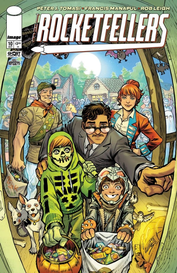 The Rocketfellers #10 from Ghost Machine at Image Comics.