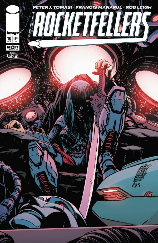 The Rocketfellers #10 from Ghost Machine at Image Comics.