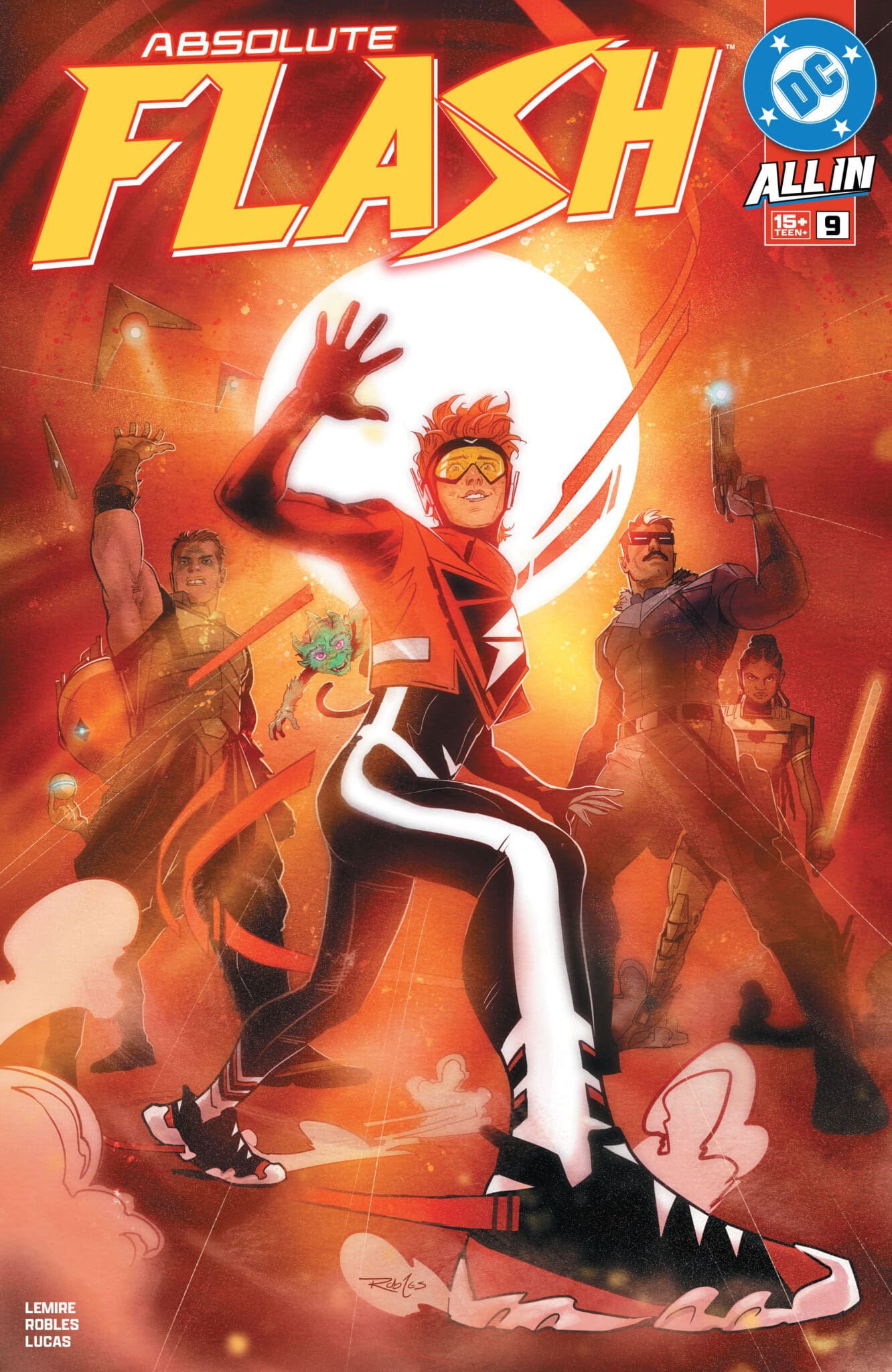 Rouges Comic Utmv ABSOLUTE FLASH #9: Rogues Revenge