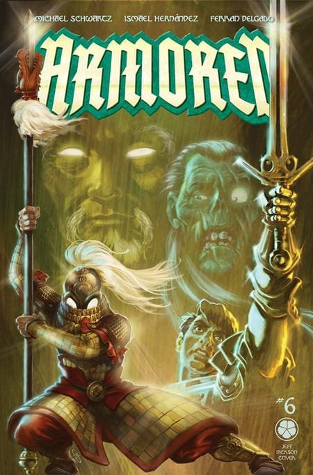 Armored #6 Cover. Image by Clover Press.