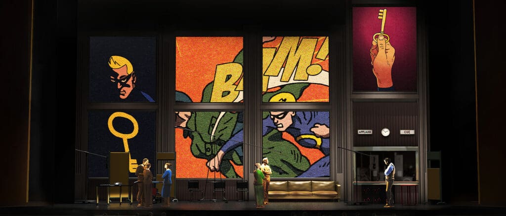 The Amazing Adventures of Kavalier & Clay on stage at the Met