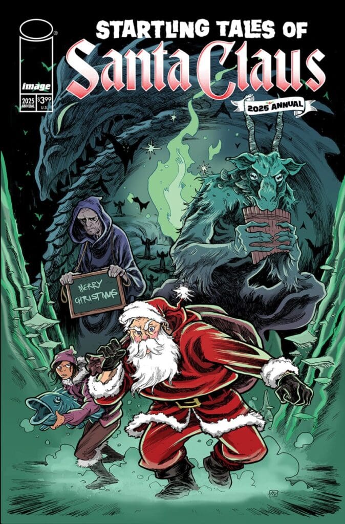Startling Tales of Santa Claus #1 Cover. Image by Image Comics.