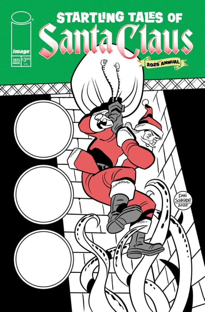 Startling Tales of Santa Claus #1 Variant Cover. Image by Image Comics.