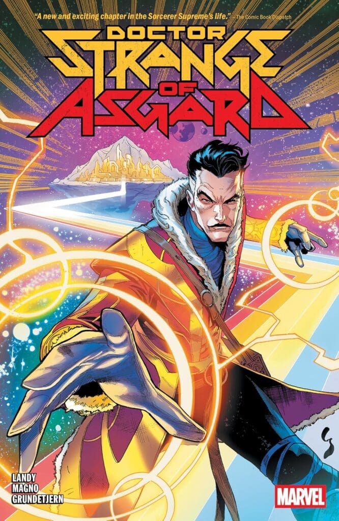 Doctor Strange of Asgard Trade Paperback Cover (Available Now) Image From Marvel Comics