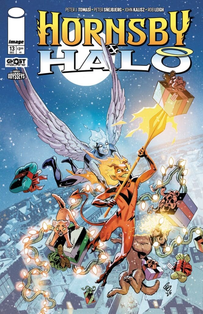 Hornsby & Halo #13 Cover. Image by Ghost Machine at Image Comics.