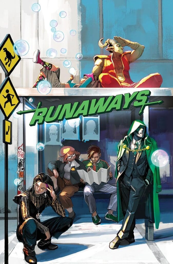 Runaways: Think of the Children Trade Paperback (Available February 2026) Image from Marvel Comics