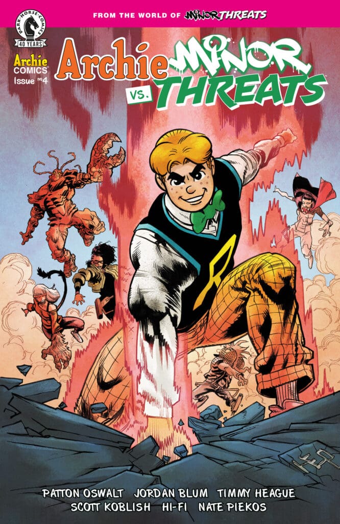 Archie VS. Minor Threats #4 Cover. Image by Dark Horse Comics.