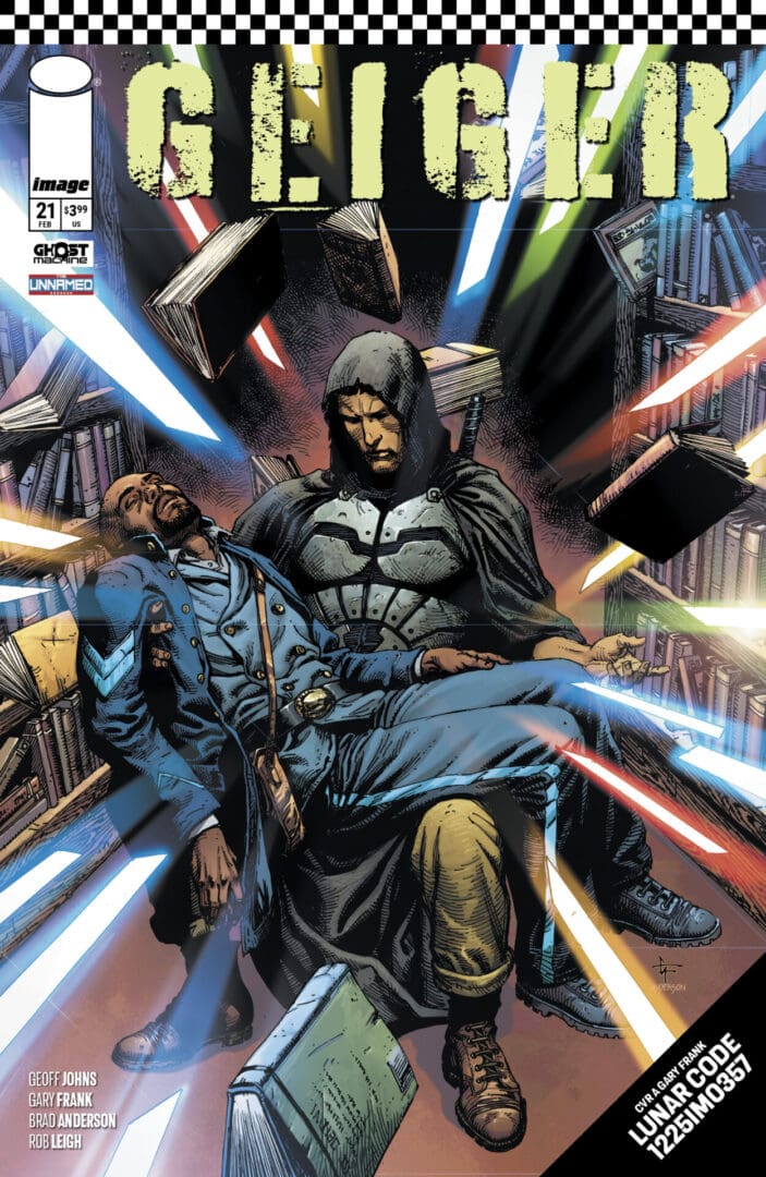 Geiger #21 Cover. Image from Ghost Machine at Image Comics.