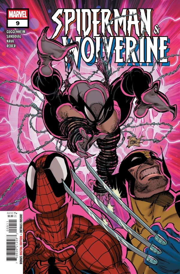 Spider-Man & Wolverine #9 Cover. Image by Marvel Comics.