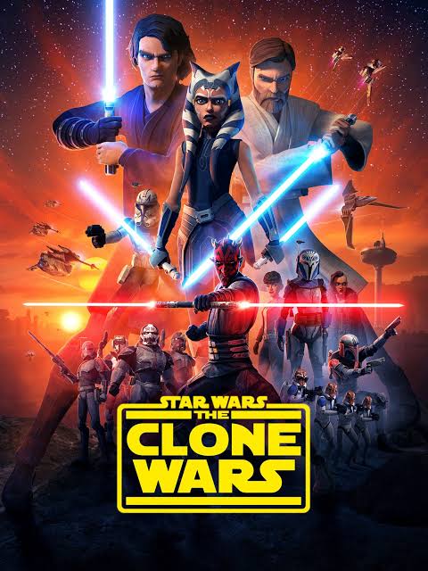 Star Wars: The Clone Wars poster.