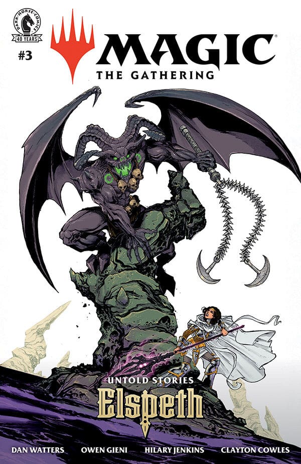Magic: The Gathering: Untold Stories- Elspeth #3 Cover A By Owen Gleni (Credit: Dark Horse Comics)