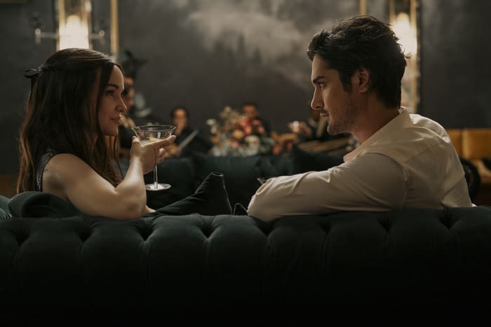 Ciara Wyse (Dove Cameron), Oliver Kennedy (Avan Jogia) - 56 Days - Image Credit: Philippe Bossé/Prime
Copyright: © Amazon Content Services LLC.