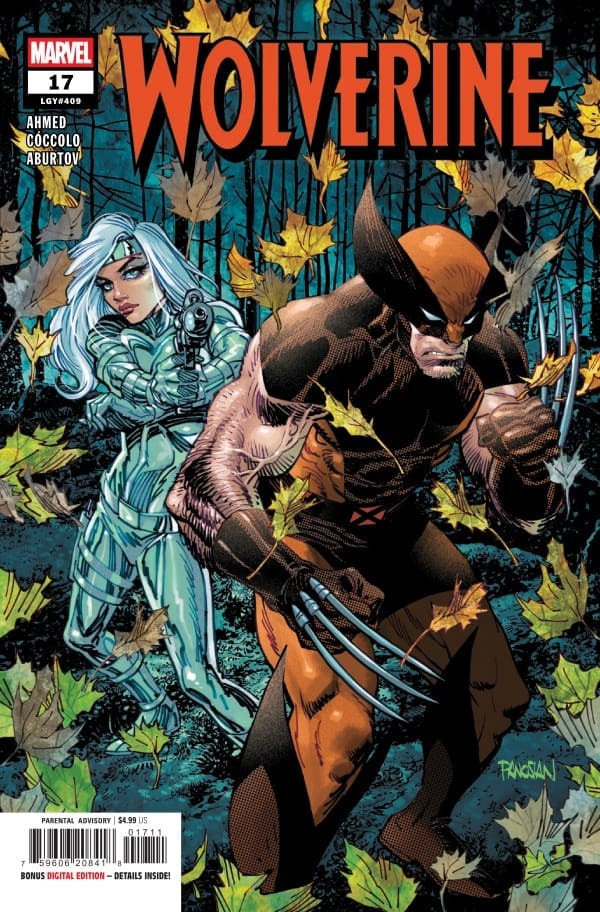 WOLVERINE #17 Cover. Image by Marvel Comics.