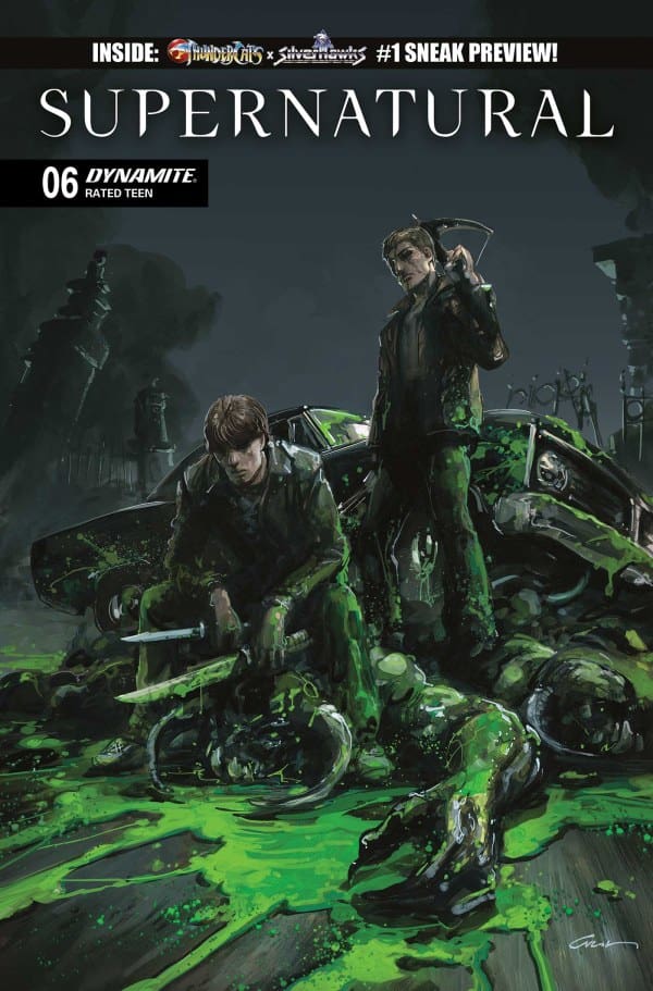 SUPERNATURAL #6 Cover. Image by Dynamite Entertainment