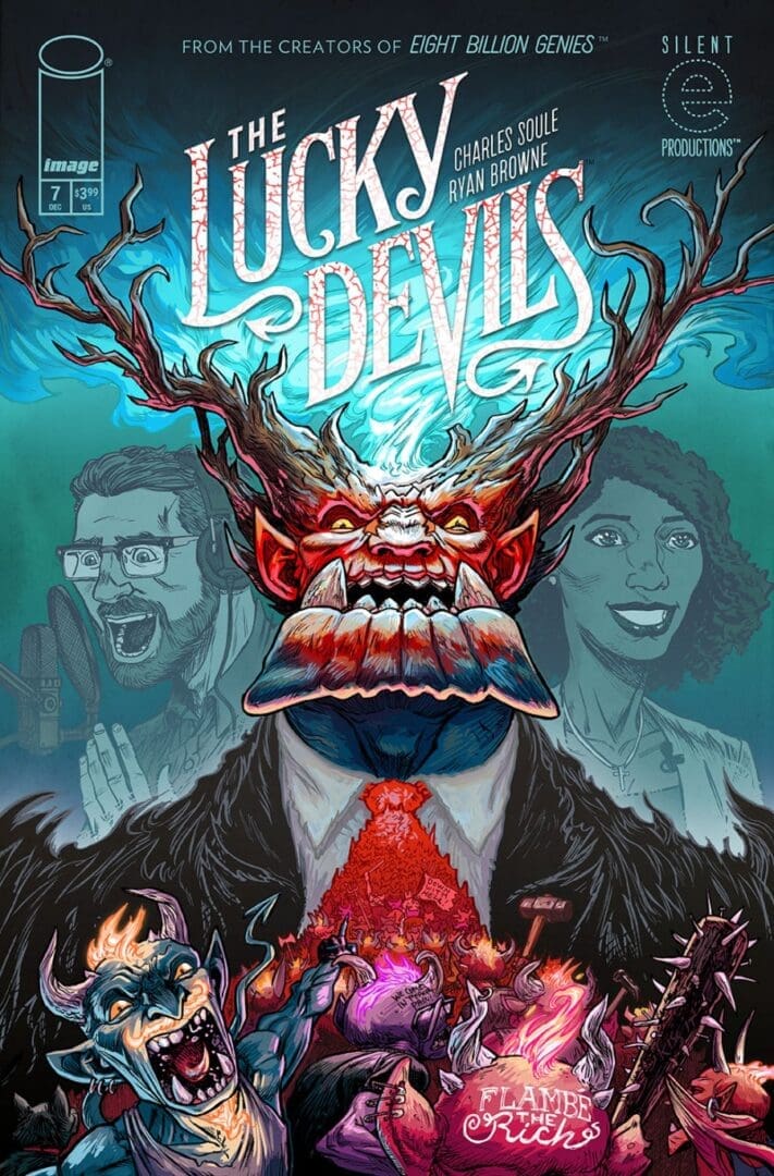 The Lucky Devils #7 Cover. Image by Image Comics.