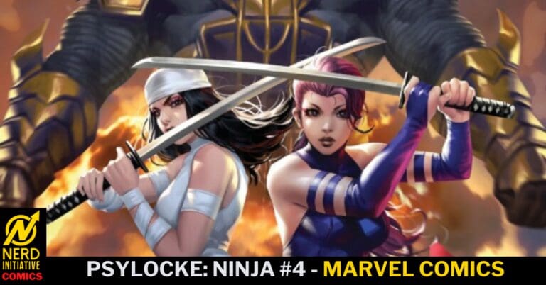 Psylocke:Ninja #4 – A Blur of Motion and Rage