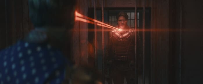 Jensen Ackles (Soldier Boy) in Season 5 Episode 4 of THE BOYS. Photo Credit: Courtesy of Prime Copyright: © Amazon Content Services LLC