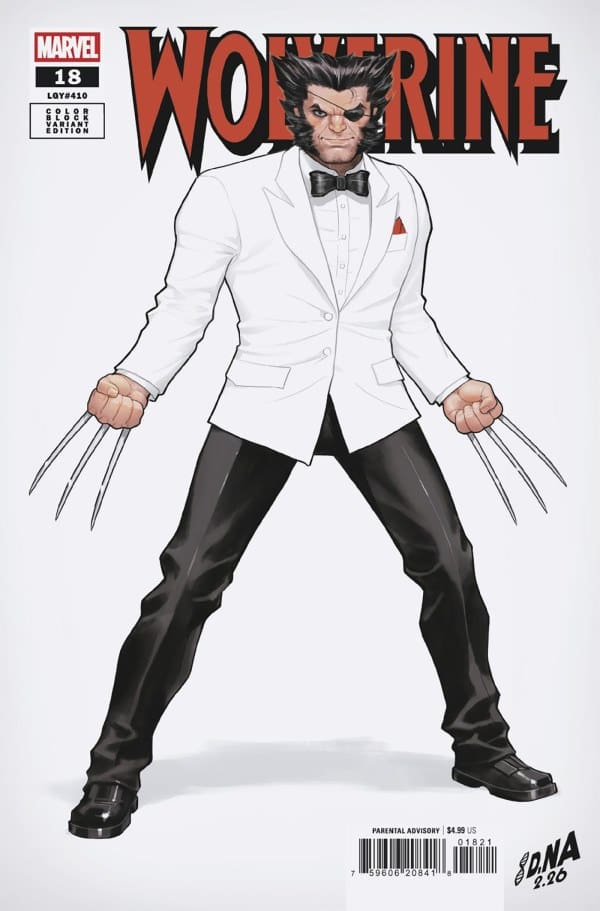 WOLVERINE #18 Variant Cover. Image by Marvel Comics.
