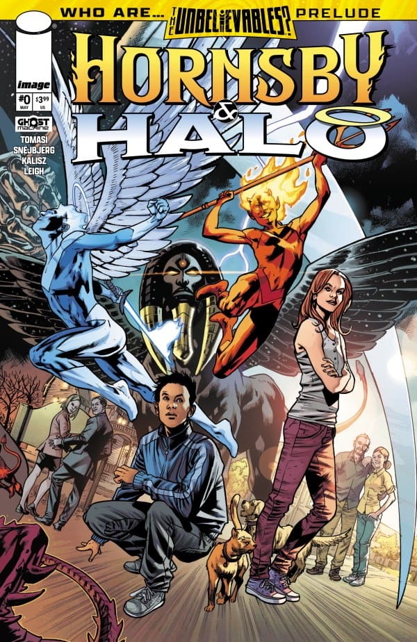 Hornsby & Halo #0 Variant Cover. Image by Ghost Machine at Image Comics.