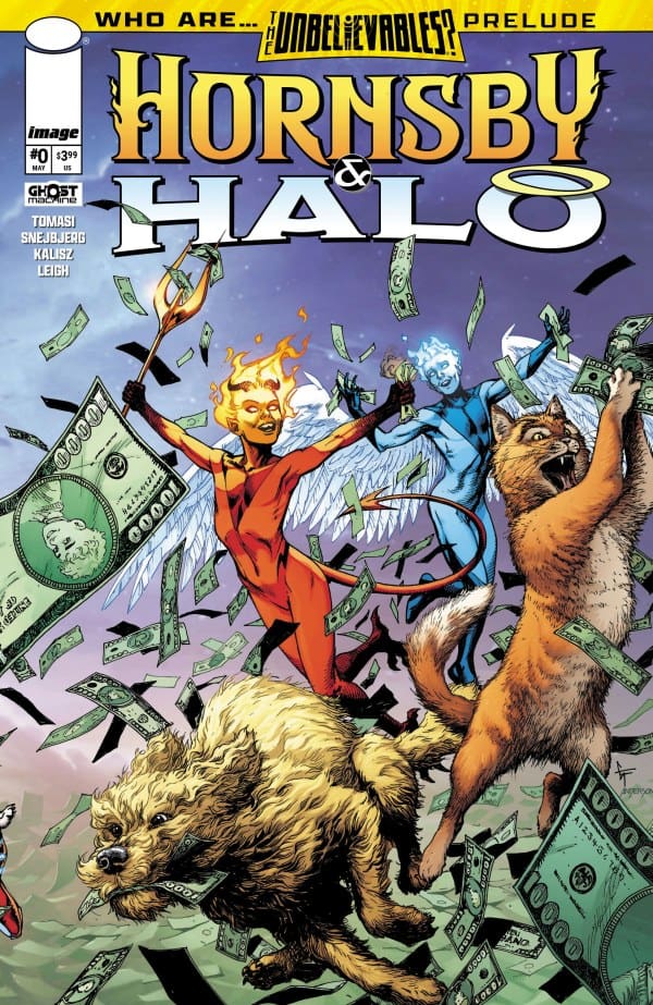 Hornsby & Halo #0 Variant Cover. Image by Ghost Machine at Image Comics.