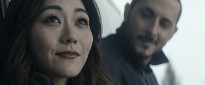 Kimiko Miyashiro (Karen Fukuhara), Frenchie (Tomer Capone) in THE BOYS. Photo Credit: Courtesy of Prime Copyright: © Amazon Content Services LLC