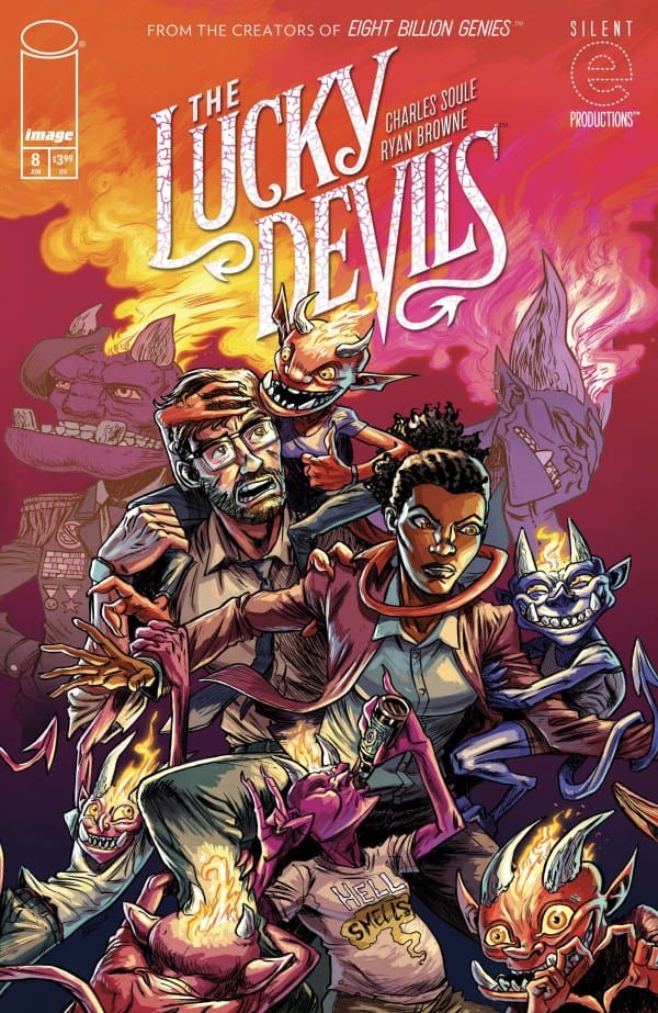 The Lucky Devils #8 Cover. Image by Image Comics.